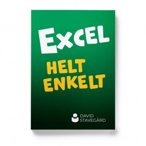 Bokrecension: Excel helt enkelt av David Stavegård